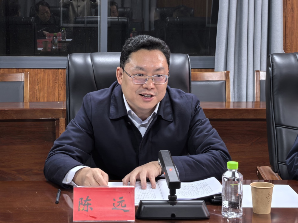 鼎城区委书记陈远讲话
