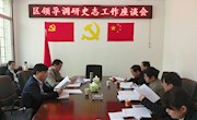 区领导调研史志工作